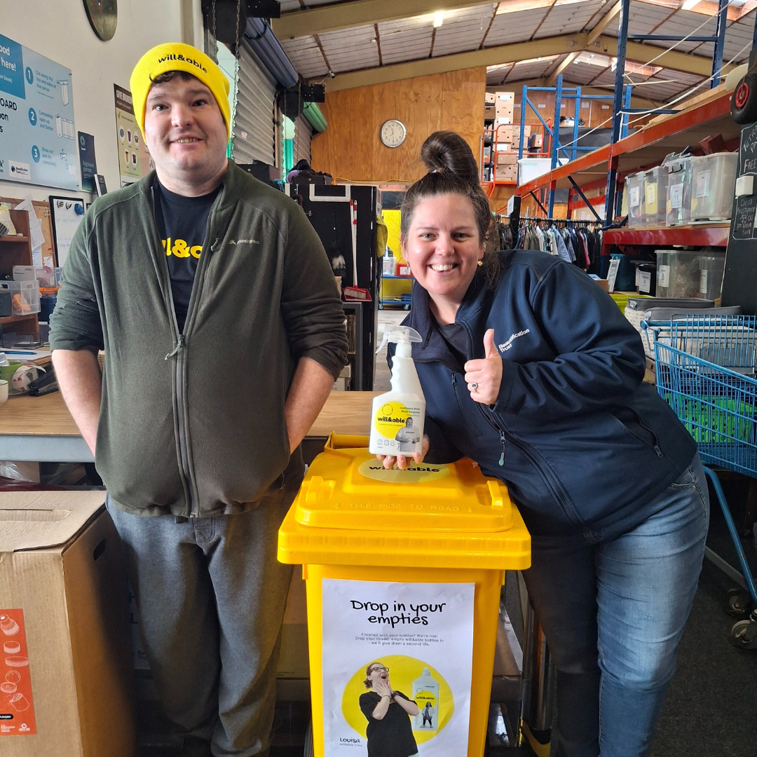 2. drop your empties at a returnable hub